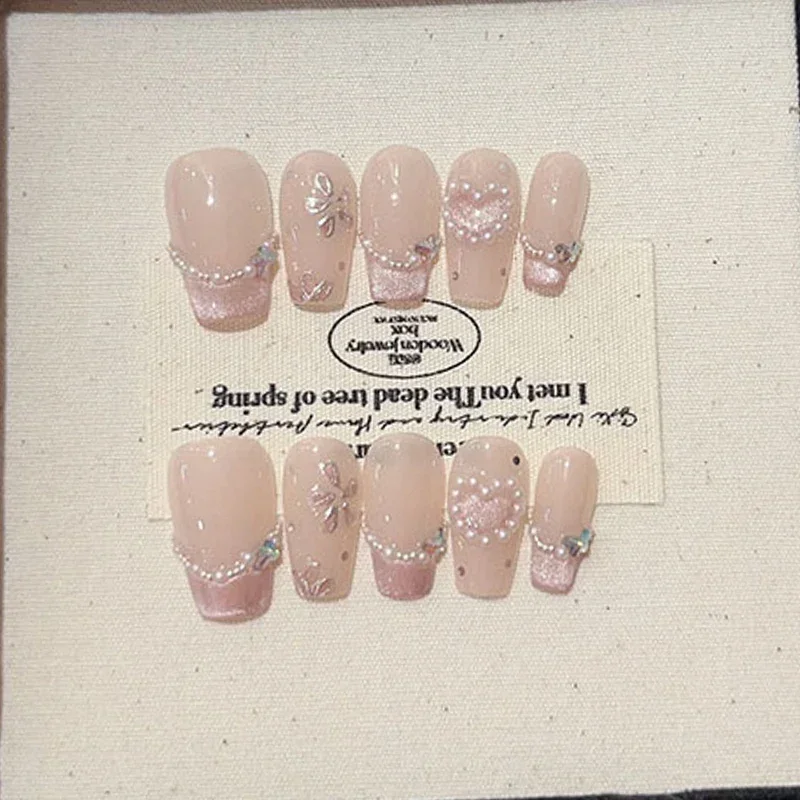 Nail Art Eye Cat - 10 قطعة لطيف اليدوية القط العين