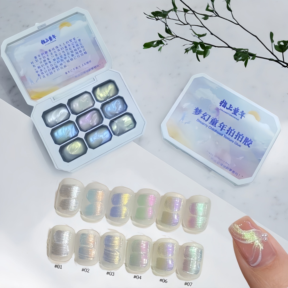 Nail Art Ombre - طلاء أظافر جل جديد بـ 9