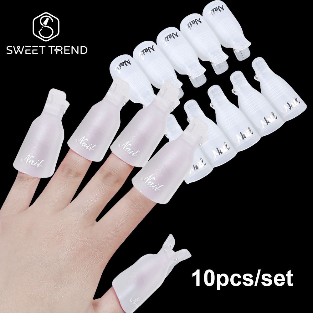 Nail Art Ideas - مجموعة من 10 قطع من مشابك