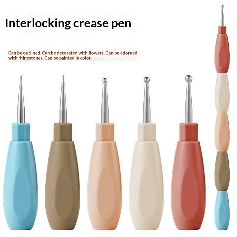 Nail Art Dotting Tool - مجموعة أقلام تزيين الأظافر 5 قطع،