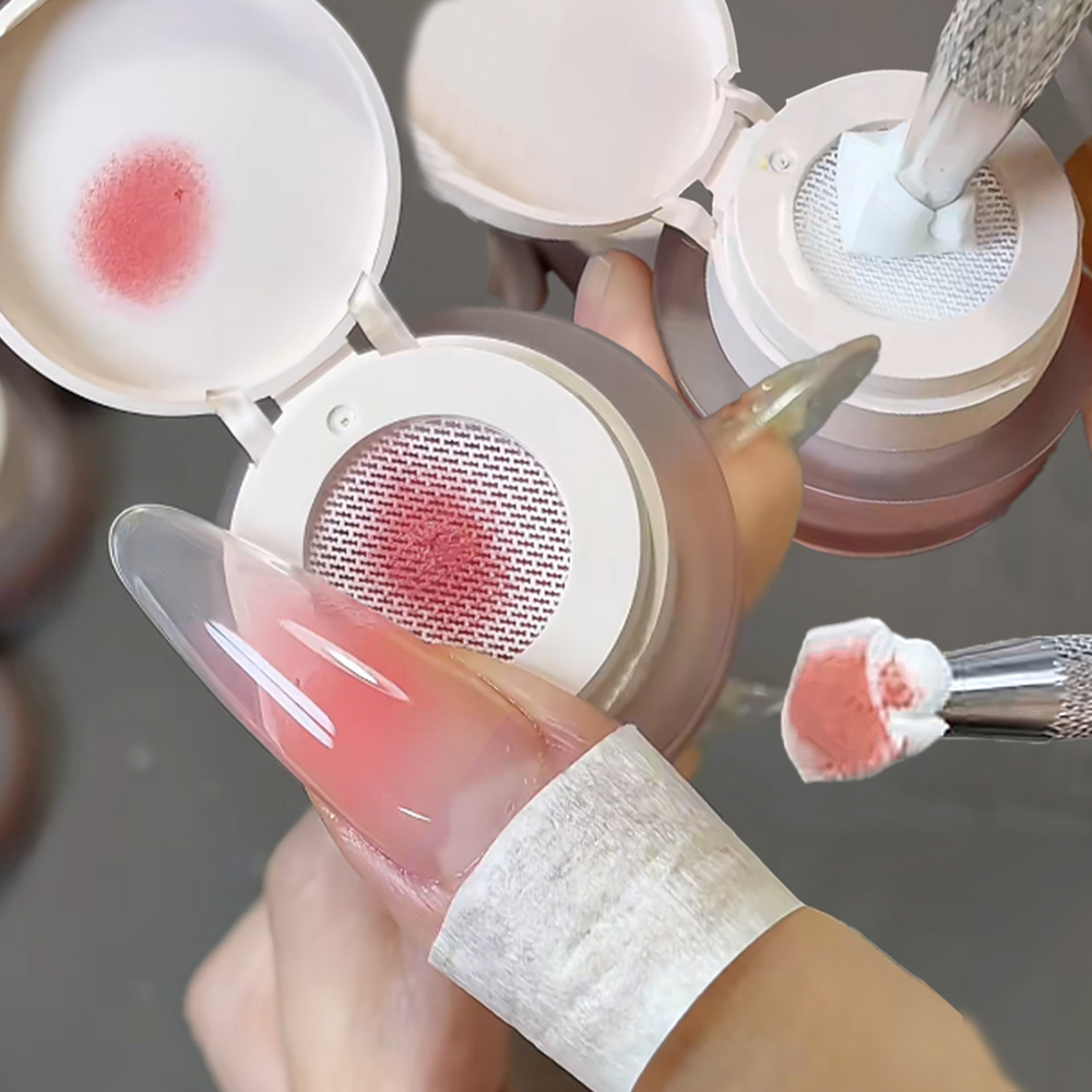 1/2 جرة جل طلاء أظافر كوشن للت - مراجعة Nail Art Ombre Pink وسعره