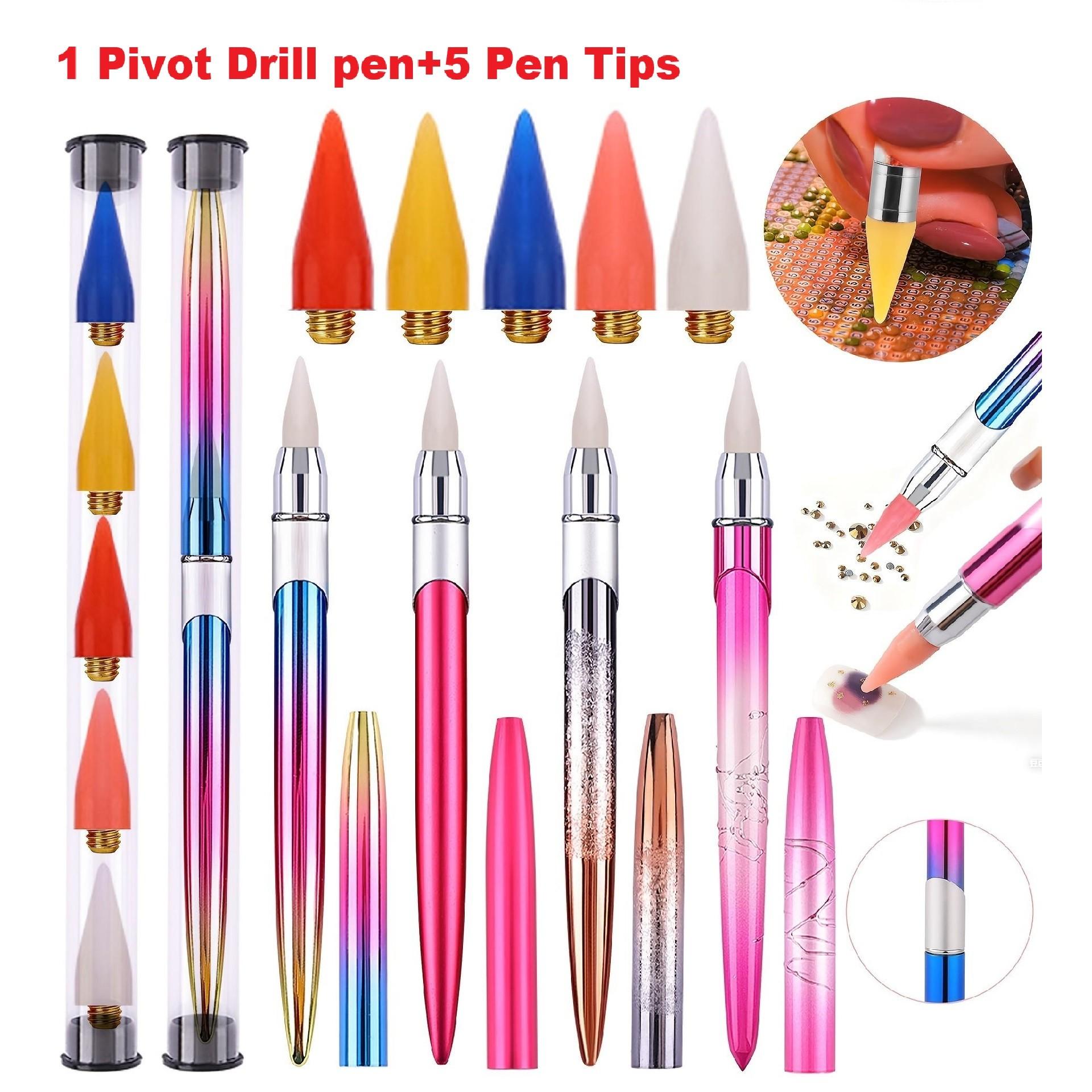 أقلام رسم بالألماس ذاتية اللصق - مراجعة Nail Art Dotting Tool وسعره
