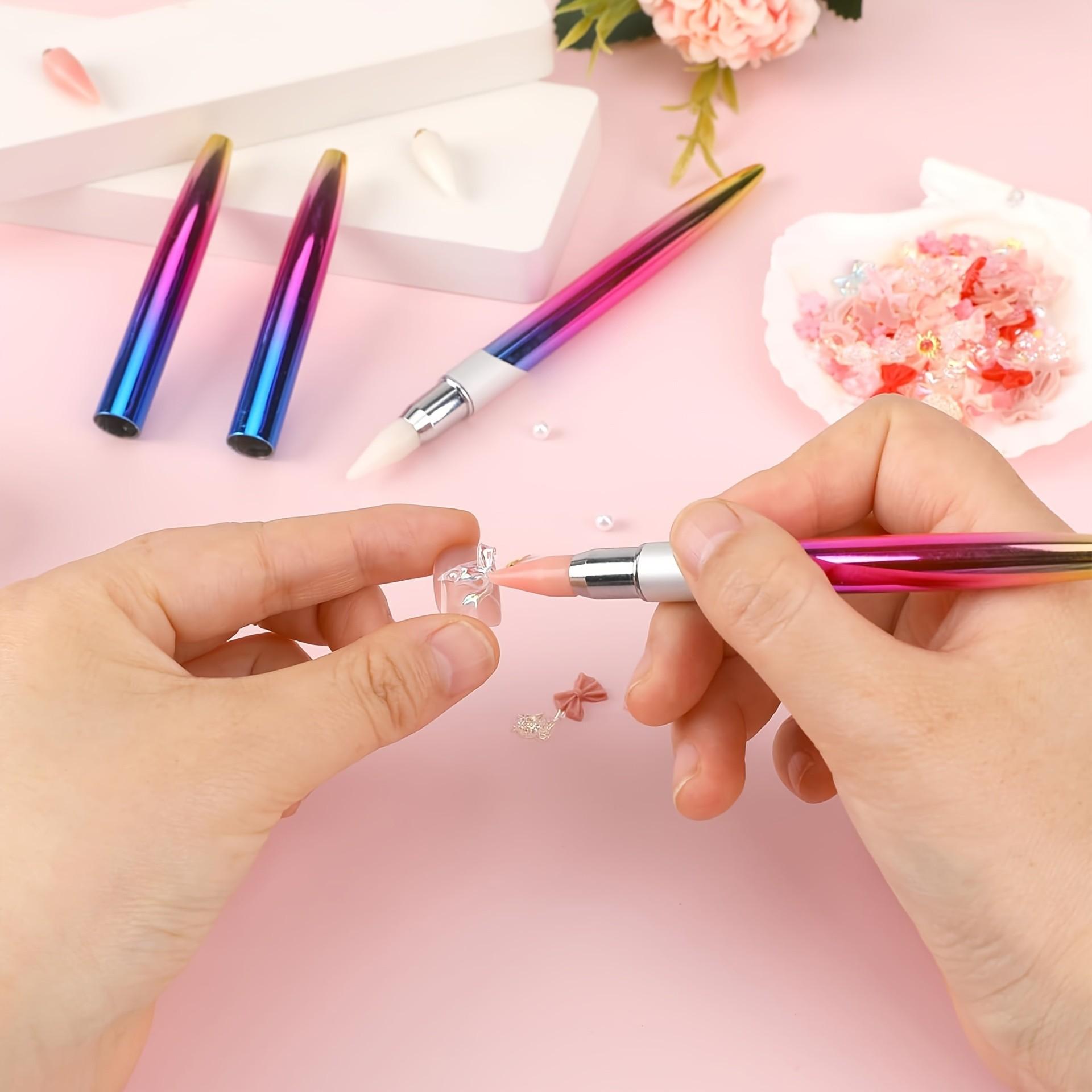 أقلام رسم بالألماس ذاتية اللصق - مراجعة Nail Art Dotting Tool وسعره