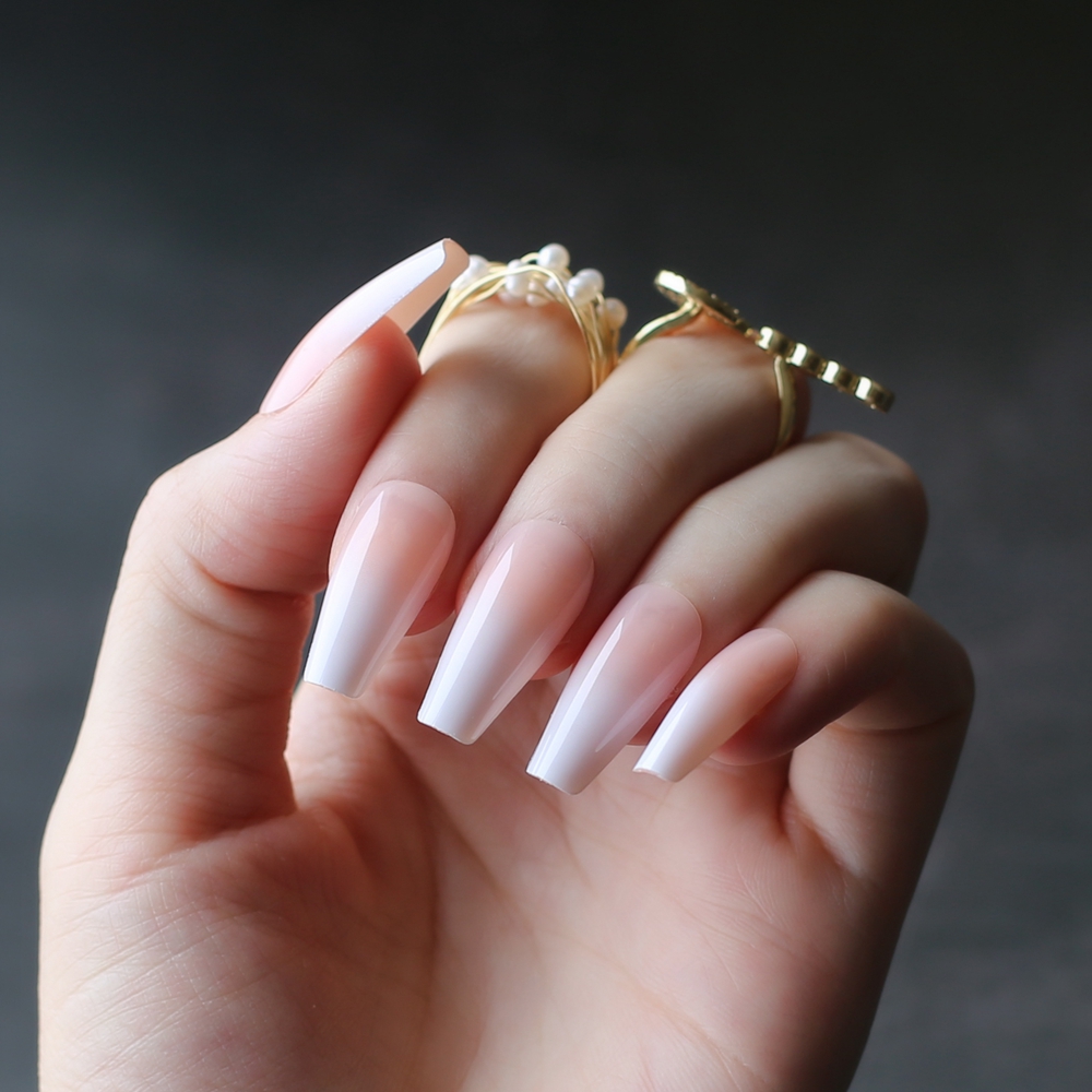 DIY صالون الفن خنجر لامع الأظا - مراجعة Nail Art Ombre Pink وسعره