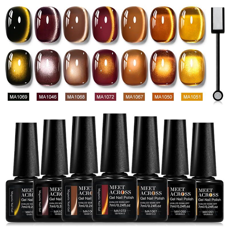 مجموعة طلاء أظافر جل 7 مل 7 قط - مراجعة Nail Art Red Wine وسعره