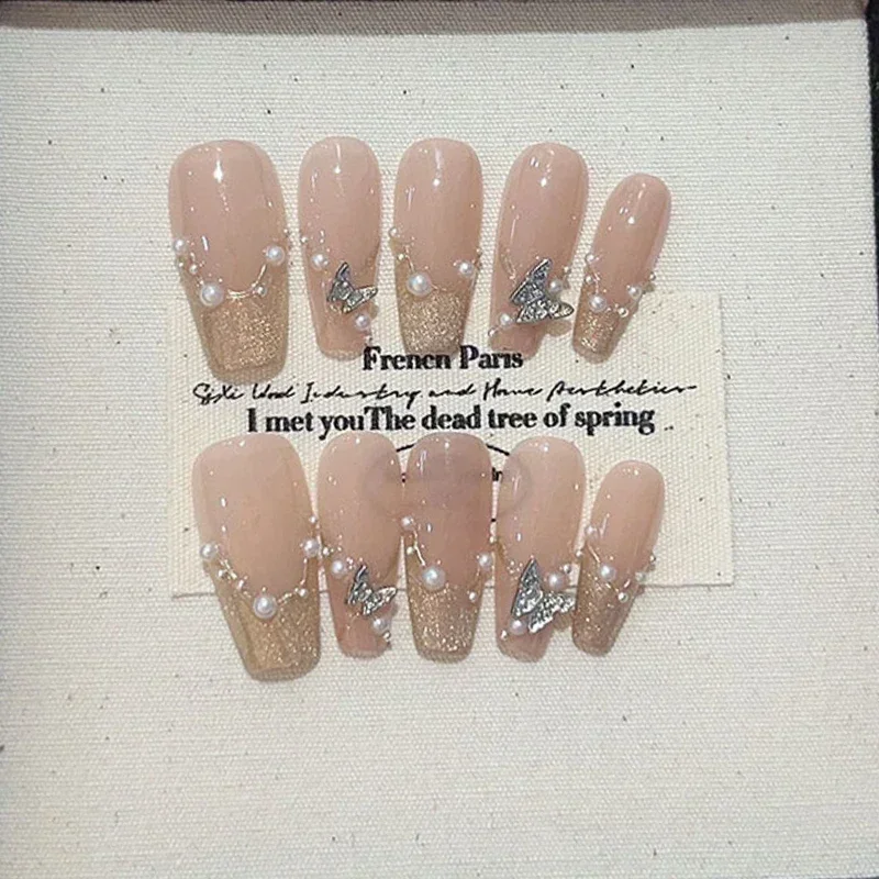 10 قطعة لطيف اليدوية القط العي - مراجعة Nail Art Eye Cat وسعره