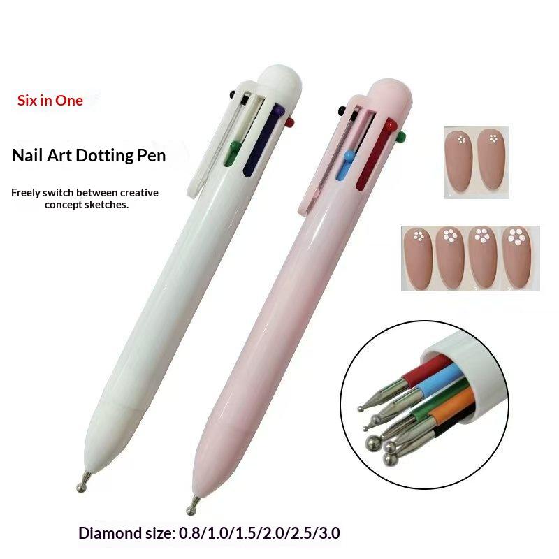 قلم كريستال 6 في 1 لالتقاط الأ - مراجعة Nail Art Dotting Tool وسعره