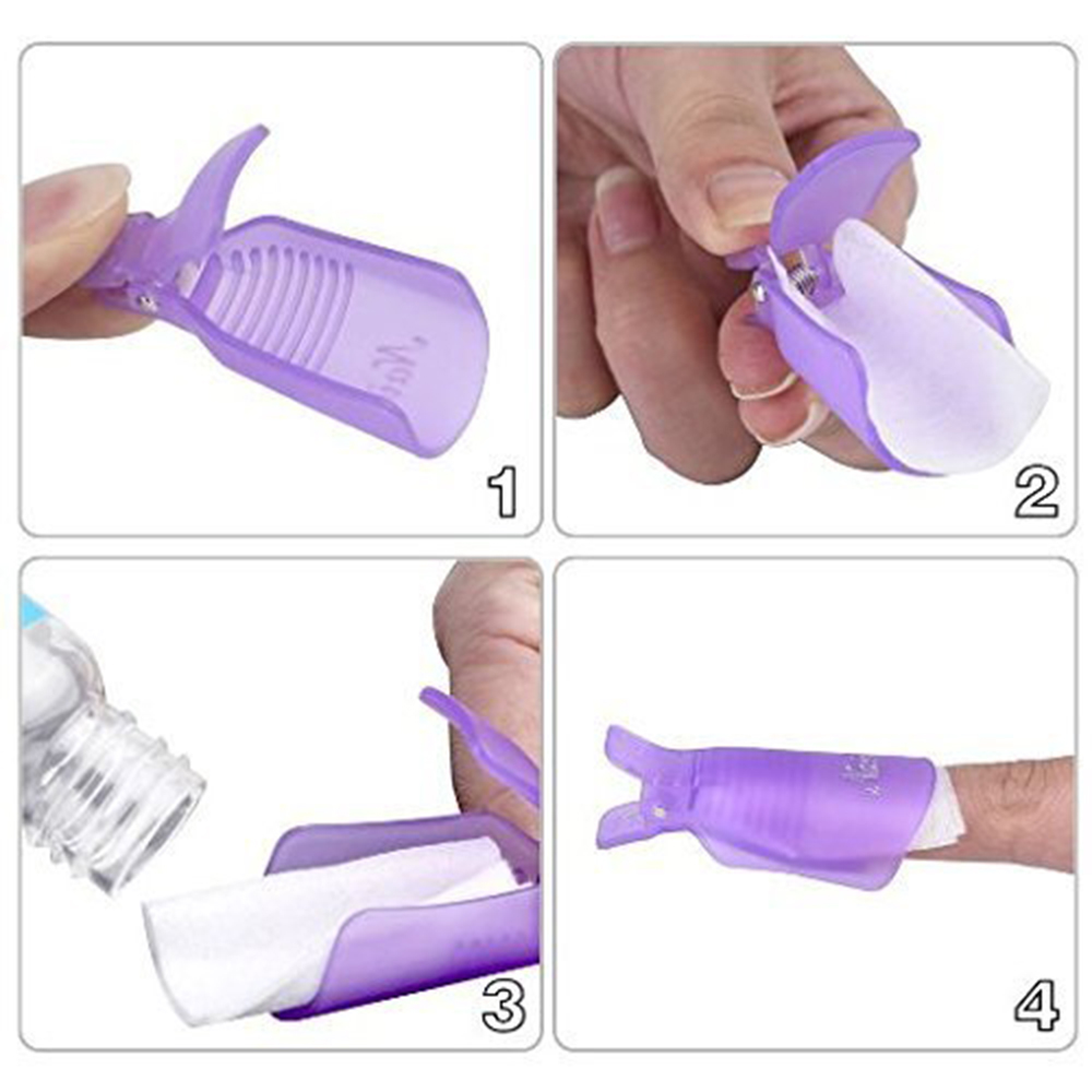 10 قطع من مشابك بلاستيكية لإزا - مراجعة Nail Art Ideas وسعره