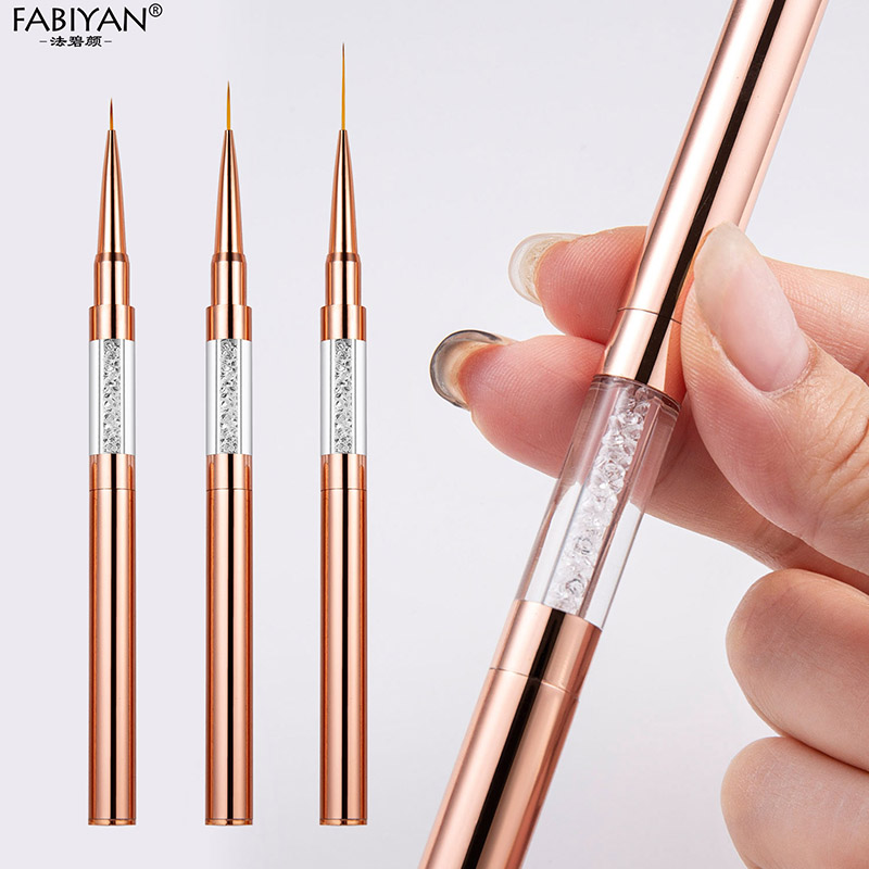 ارتفع الذهب مزدوجة رئيس 5/7/9/ - مراجعة Nail Art Rose Gold وسعره