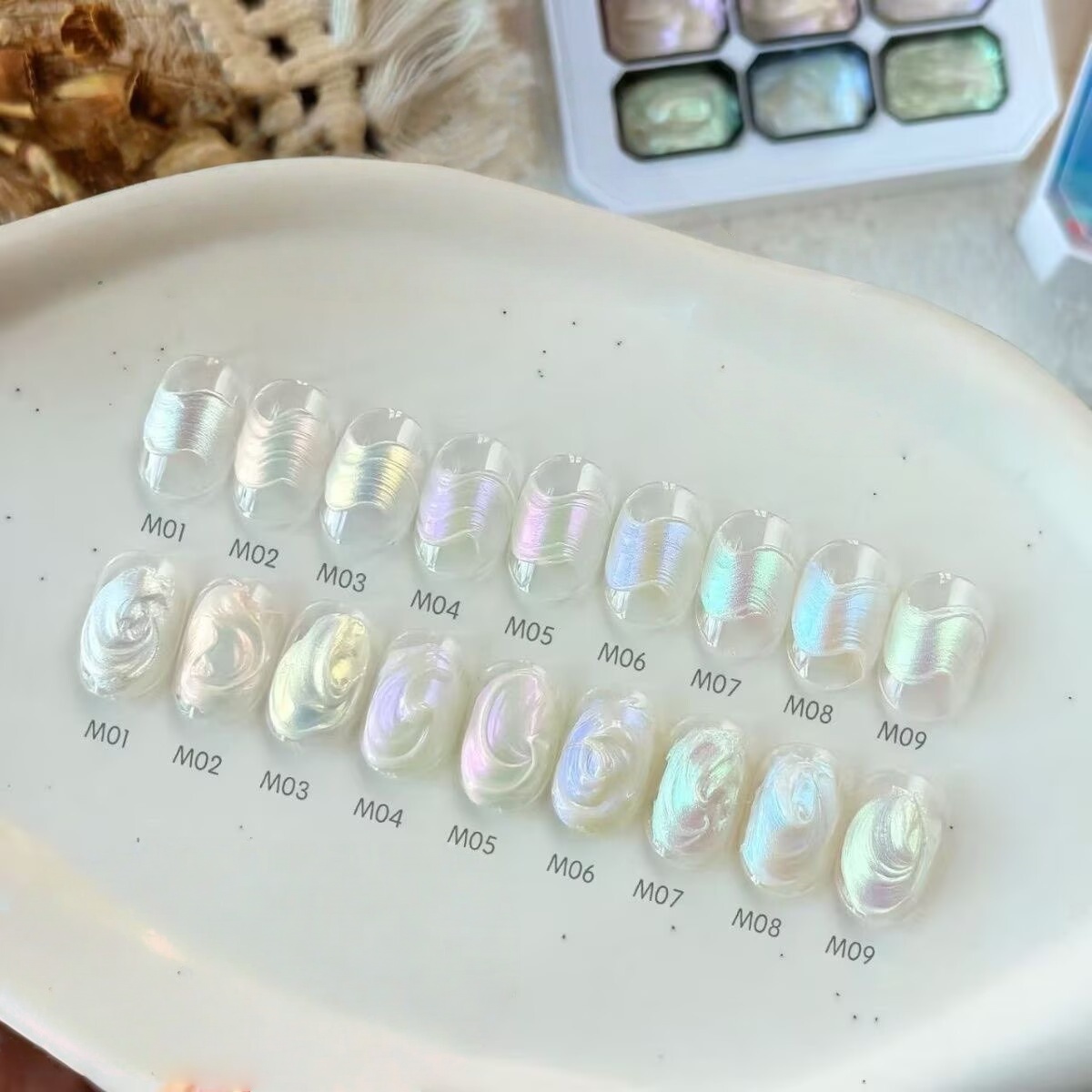 طلاء أظافر جل جديد بـ 9 ألوان  - مراجعة Nail Art Ombre وسعره