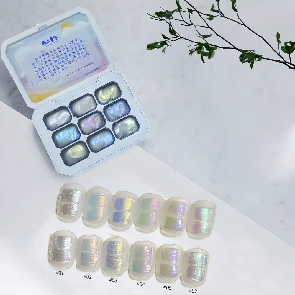 طلاء أظافر جل جديد بـ 9 ألوان  - مراجعة Nail Art Ombre وسعره