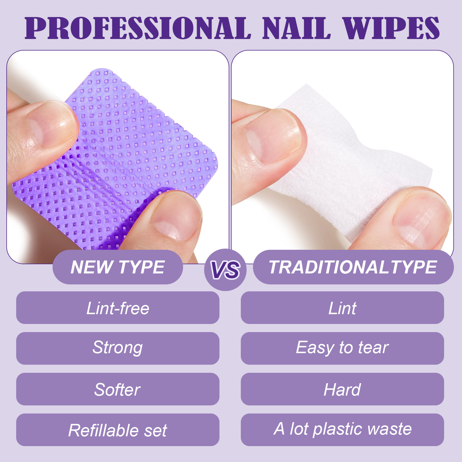 630/1200 قطعة مناديل جل لتنظيف - مراجعة Nail Art Ideas وسعره