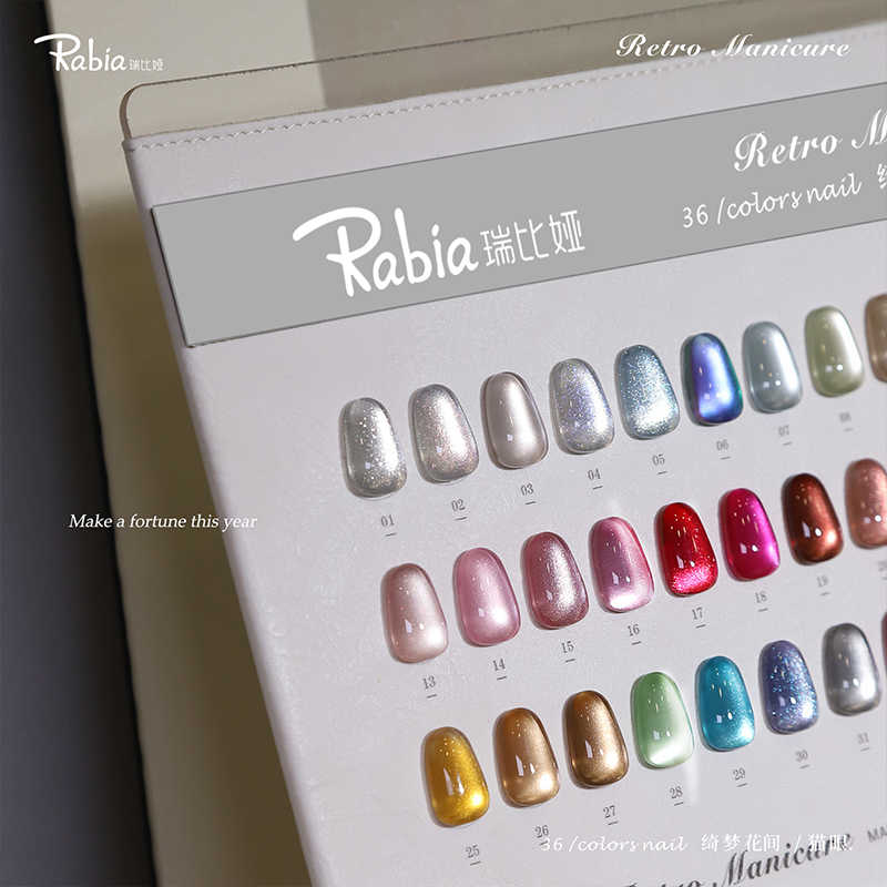 مجموعة طلاء أظافر RABIA Moonli - مراجعة Nail Art Eye Cat وسعره