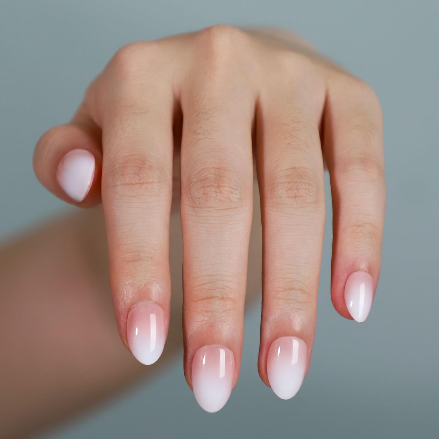 120 قطعة من الأظافر الصناعية م - مراجعة Nail Art Ombre Pink وسعره