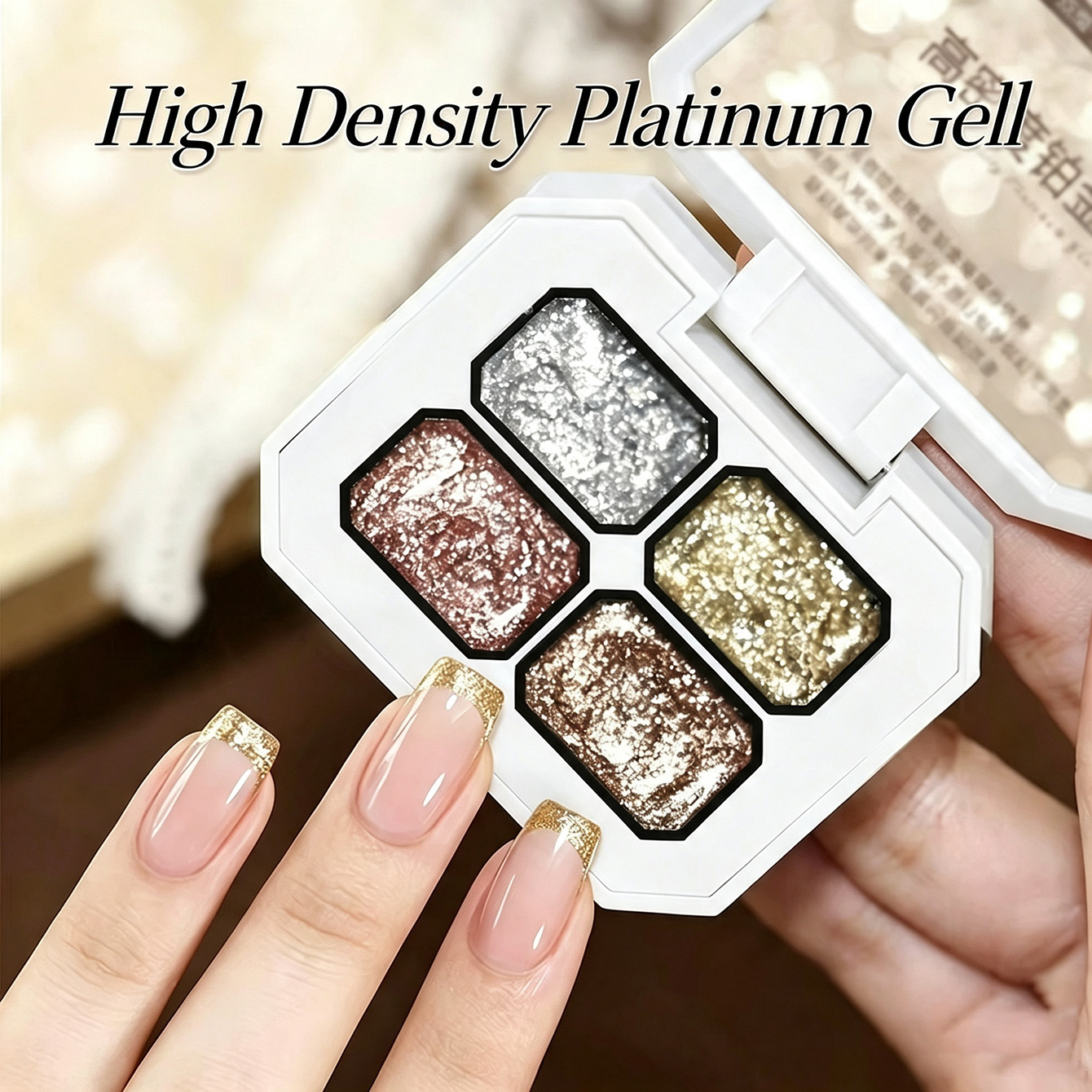 MIANEL لوحة جل أظافر بلاتيني س - مراجعة Nail Art Rose Gold وسعره