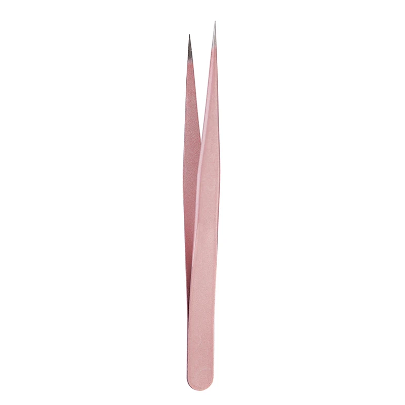 ملقط مستقيم ذهبي وردي شامبانيا - مراجعة Nail Art Rose Gold وسعره