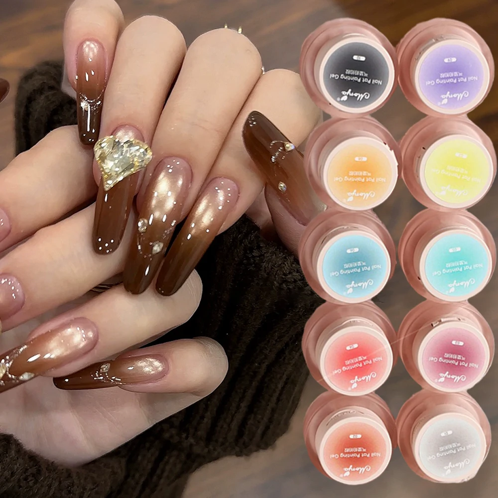جل طلاء أظافر بتدرج لوني أسود  - مراجعة Nail Art Ombre Pink وسعره