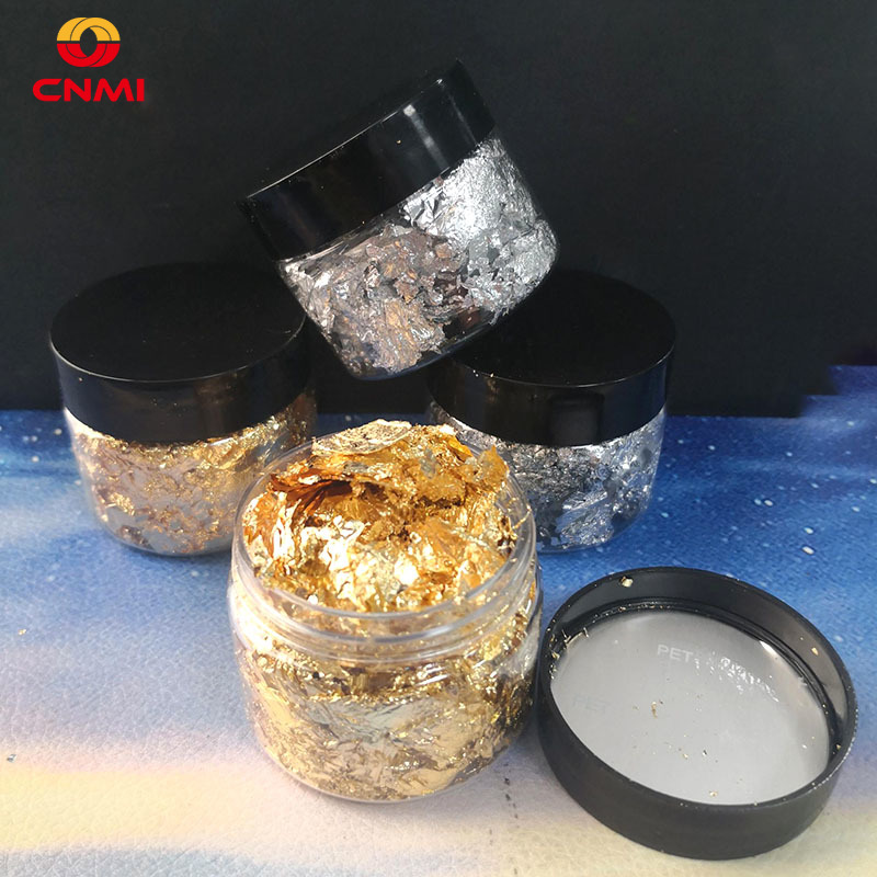 3 جرام رقائق أوراق الذهب راتنج - مراجعة Nail Art Gold وسعره