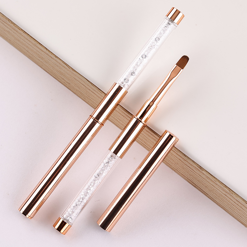 مجموعة فرش فن الأظافر باللون ا - مراجعة Nail Art Rose Gold وسعره