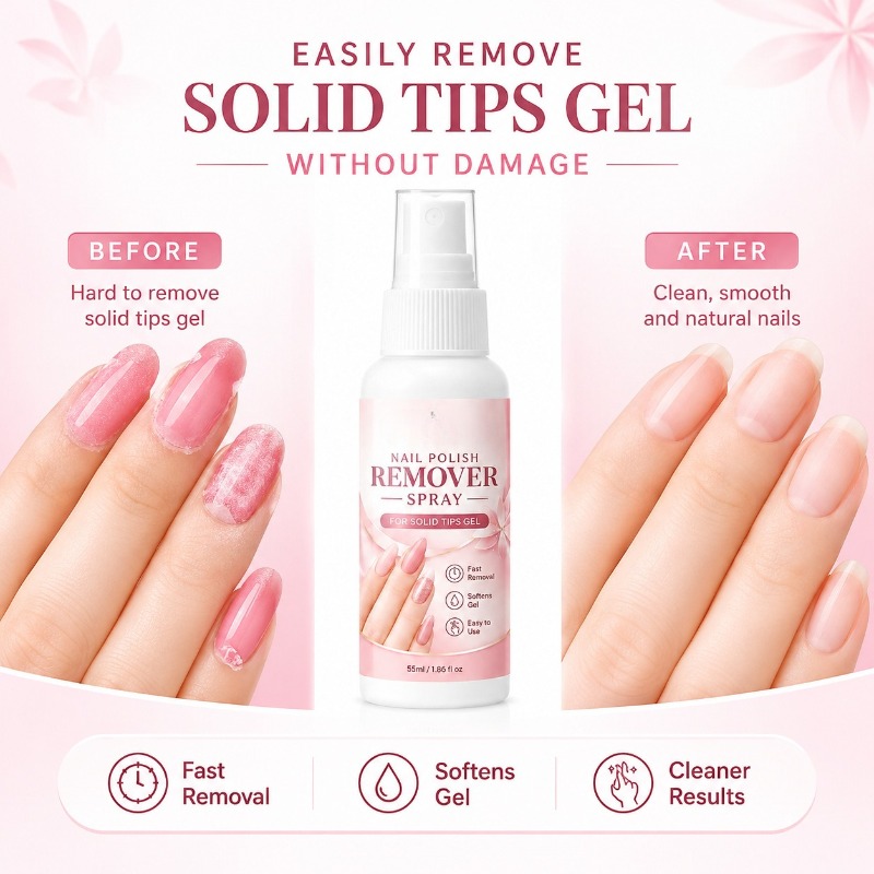 بخاخ إزالة الأظافر السائل لذوب - مراجعة Nail Art Ideas وسعره