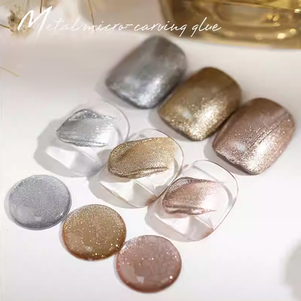 جل نحت معدني 8 جرام لتصميم الأ - مراجعة Nail Art Gold وسعره