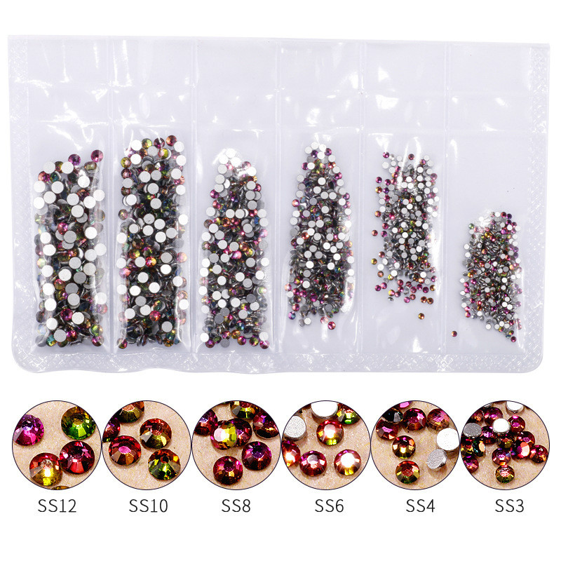 1440 قطعة الذهب الوردي لامعة ح - مراجعة Nail Art Rose Gold وسعره