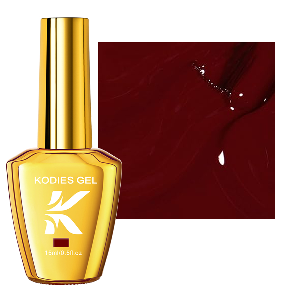 كوديس جل بورجوندي الأحمر هلام  - مراجعة Nail Art Red Wine وسعره
