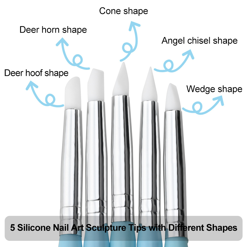 فرشاة فن الأظافر - قلم نحت وتح - مراجعة Nail Art Dotting Tool وسعره