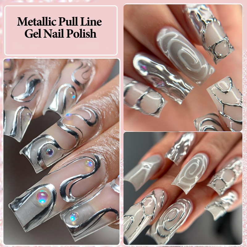 LILYCUTE 5 مللي السوبر مشرق لا - مراجعة Nail Art Rose Gold وسعره